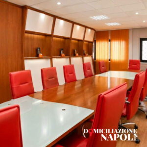 Foto della sala meeting del business Center di Napoli Pianura