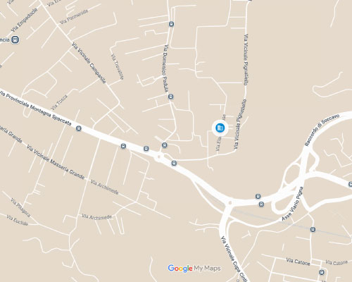 Mappa posizione Domiciliazione Napoli Pianura